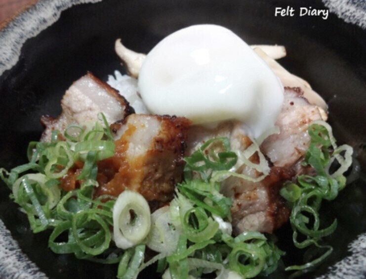 電子レンジで豚バラチャーシュー丼