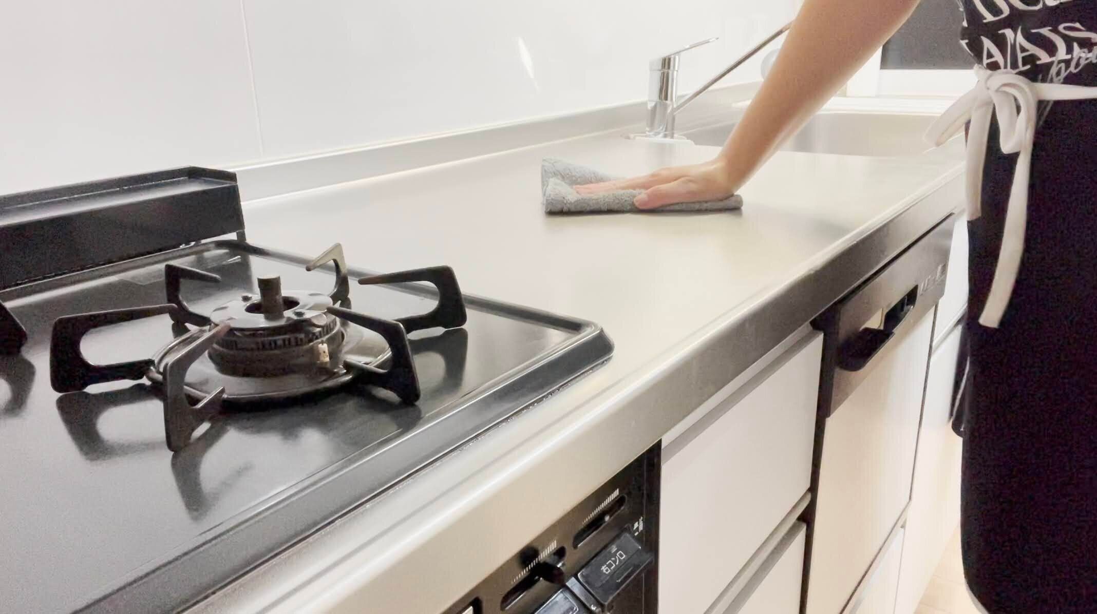 片付いたキッチン