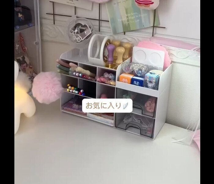 【ダイソー】こんなの欲しかった！多機能引き出しケース