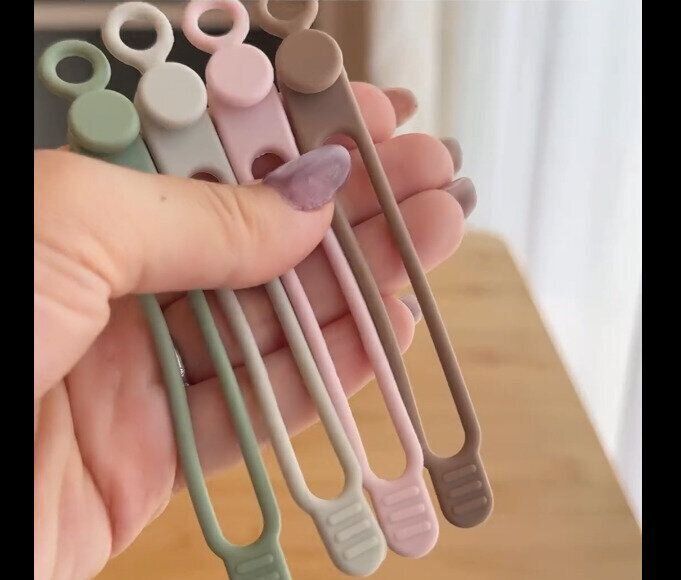 【セリア】かわいくまとまって優秀すぎ！シリコーンバンド