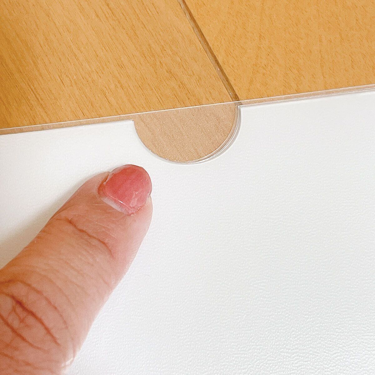 丸いカットが取り出しやすさの秘密