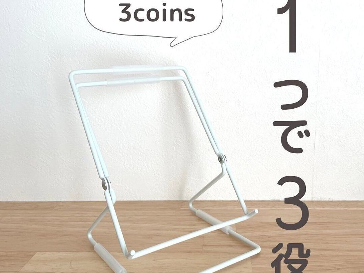 【3COINS】1つで3役!万能すぎるダストホルダー