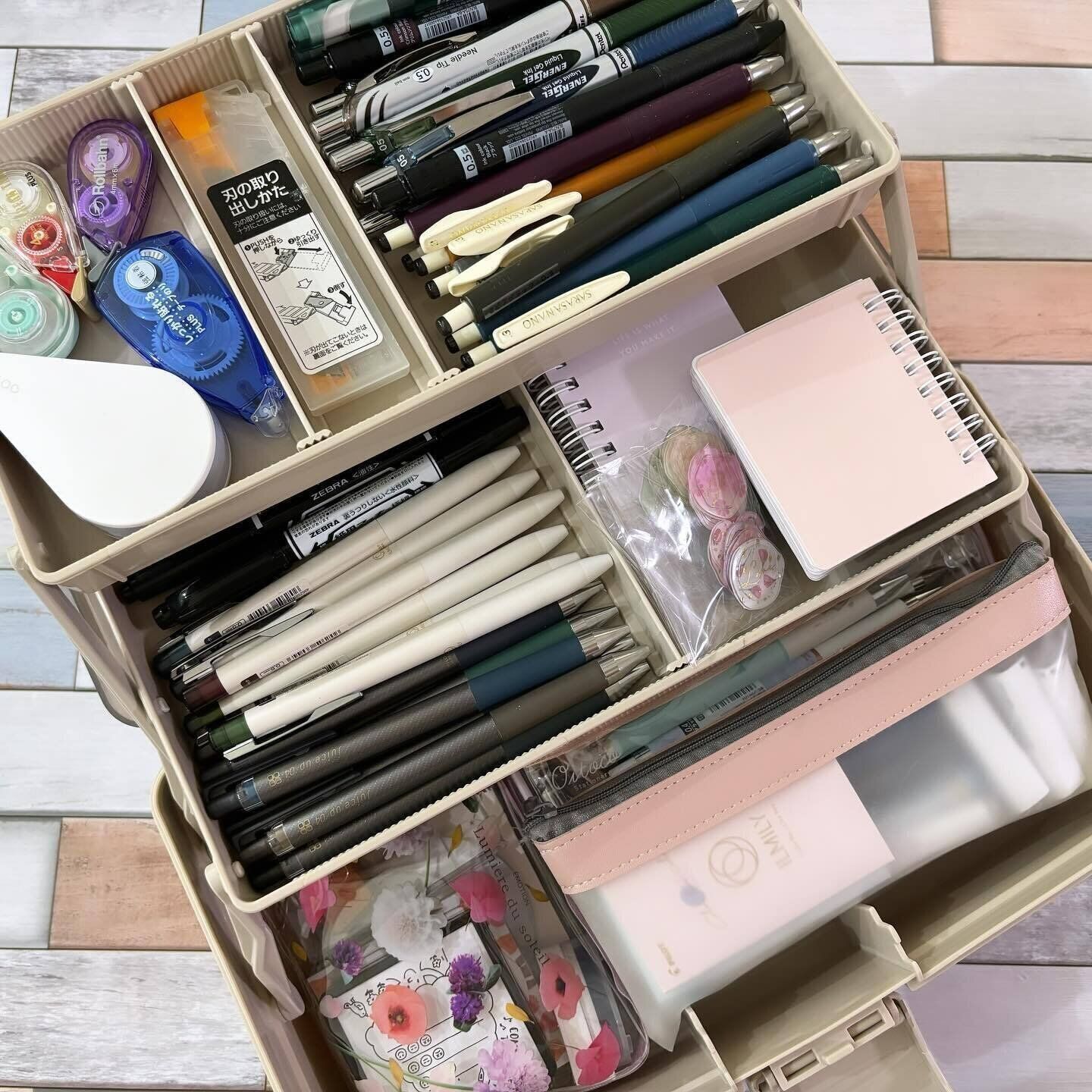 細かな物の整理＆収納におすすめな「ツールボックス」