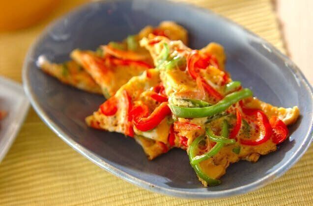 ピーマン卵焼き