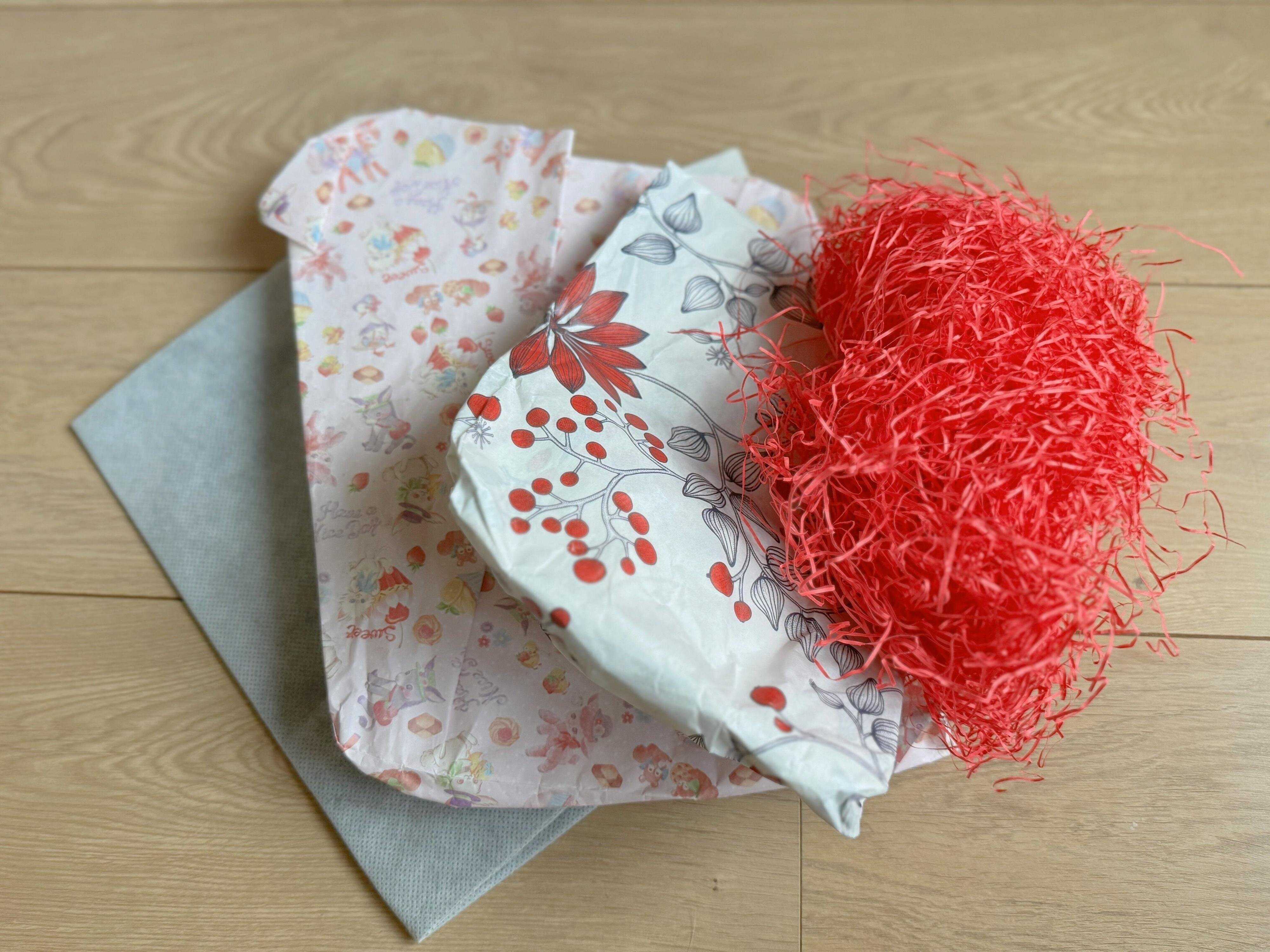 2．再利用できそうなラッピング