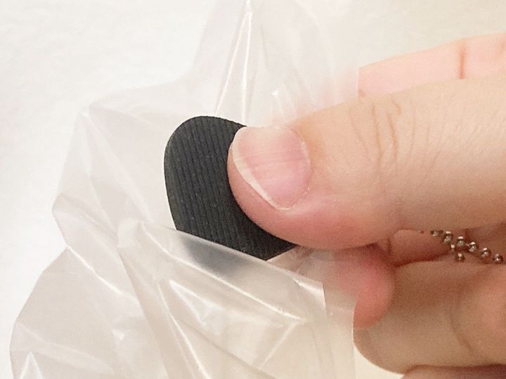 セリアポリ袋オープナー