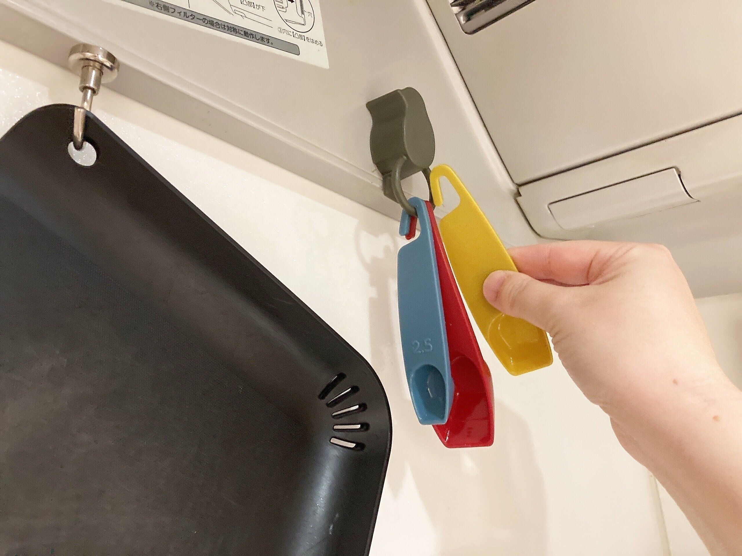 ダイソーマグネット付き計量スプーン