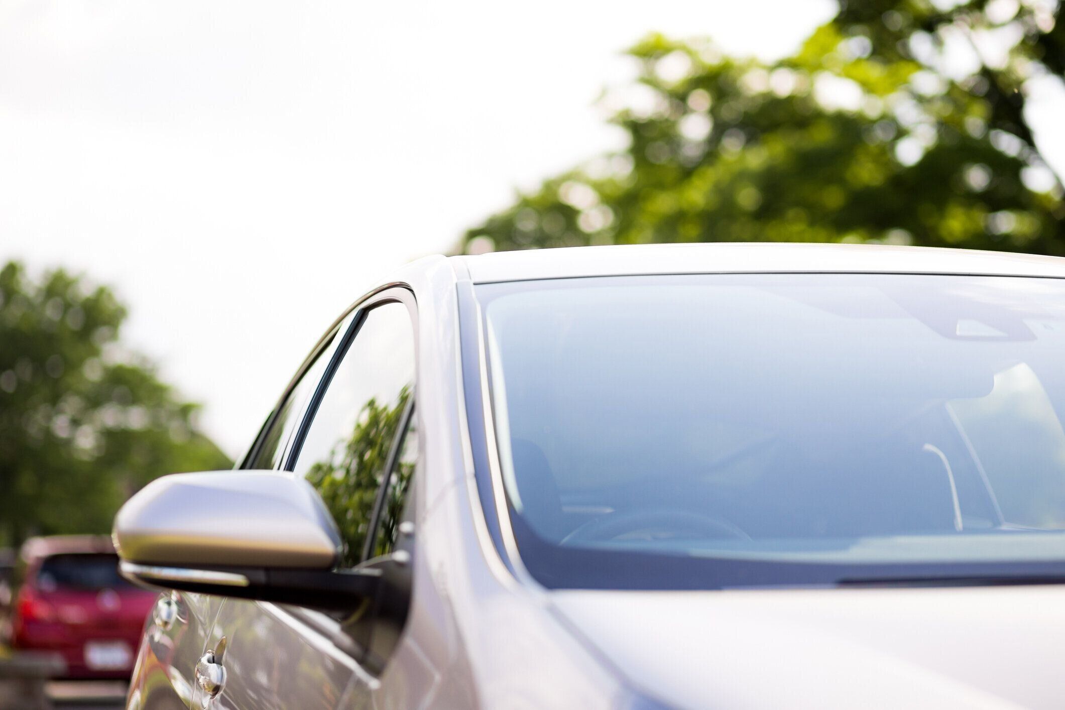 現代自動車のフロント ガラス。