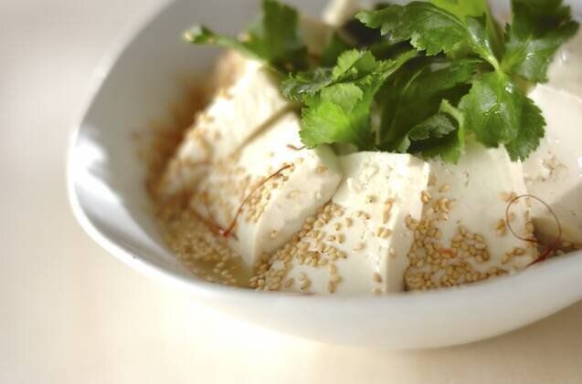 カフェ風豆腐のあんかけ丼