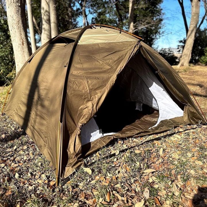 【ワークマン】5分くらいで設営!イナレムギアシェルター2