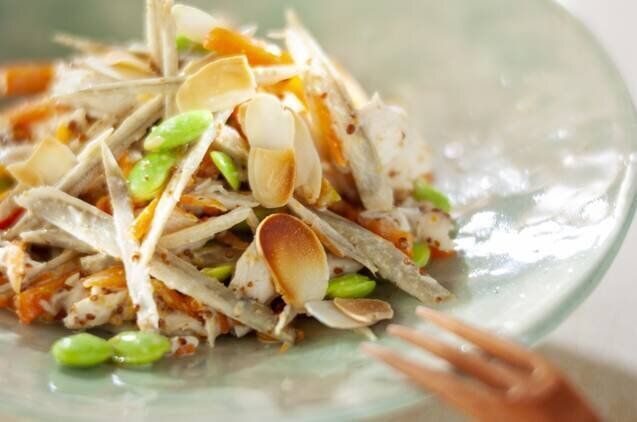 細切り根菜サラダ