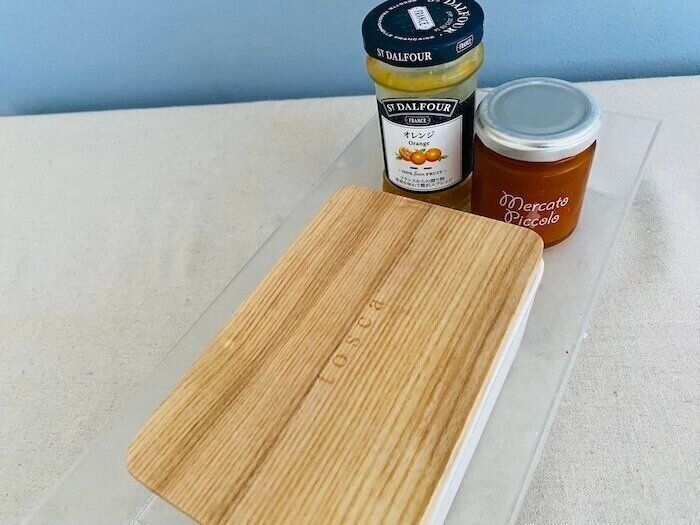 朝食の準備収納