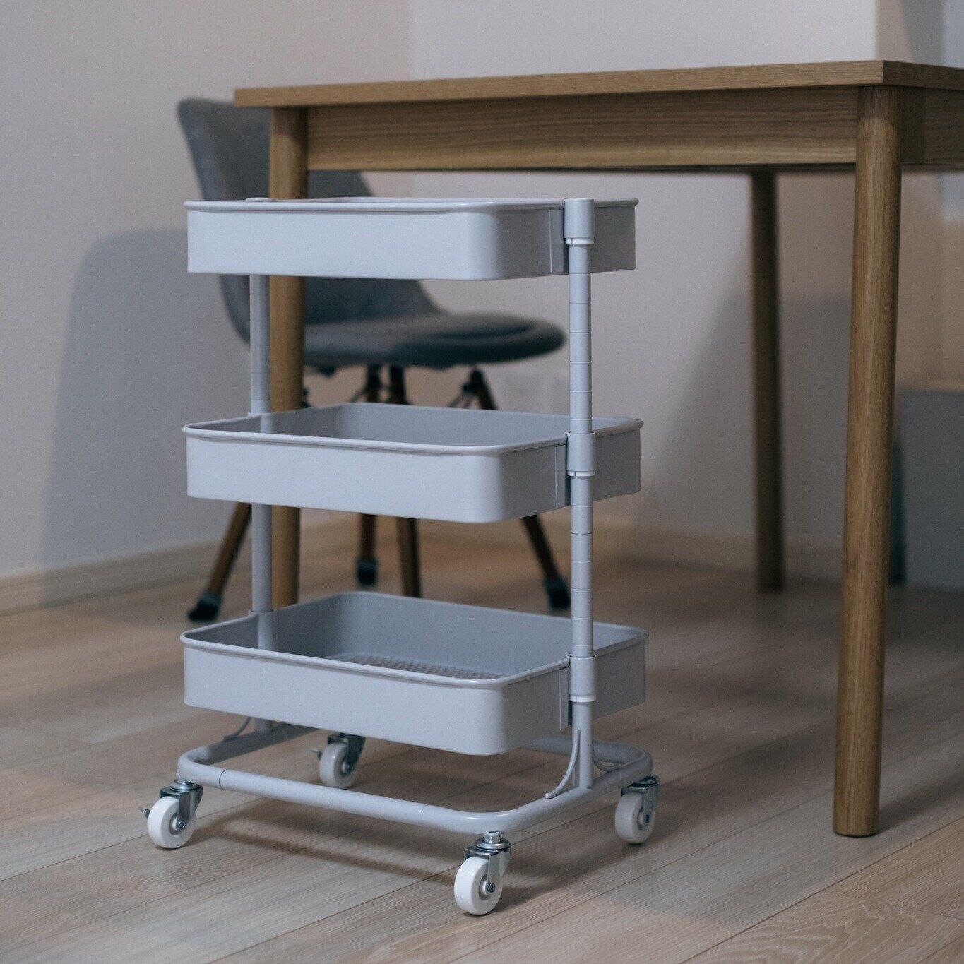 【ニトリ】移動もできて便利！高さ調節できて重宝するアイテム