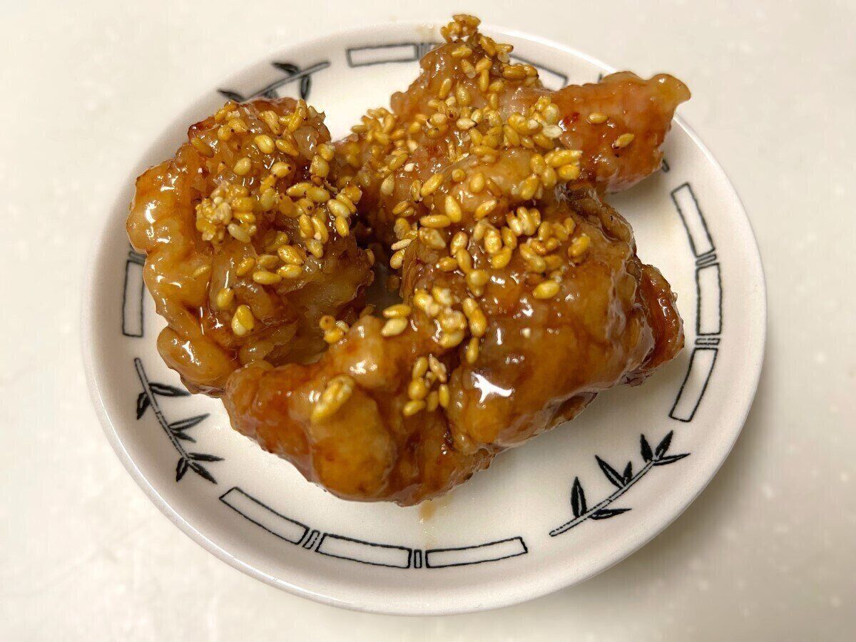 ごまをトッピング