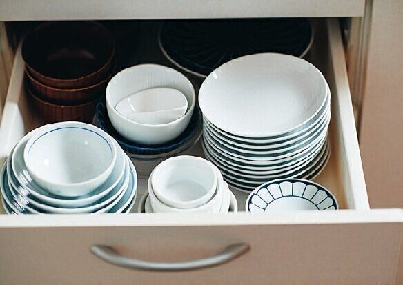 子どもも大人用の食器を使っています。