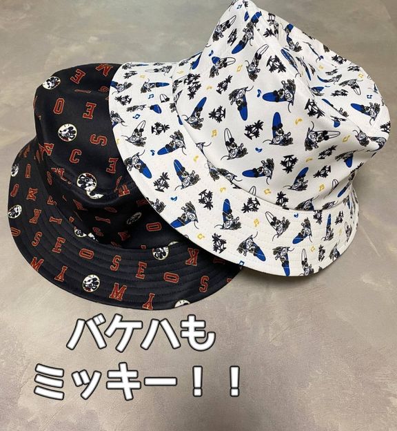 【ワークマン】さすがワークマン!おしゃれな「ミッキーマウス バケットハット」