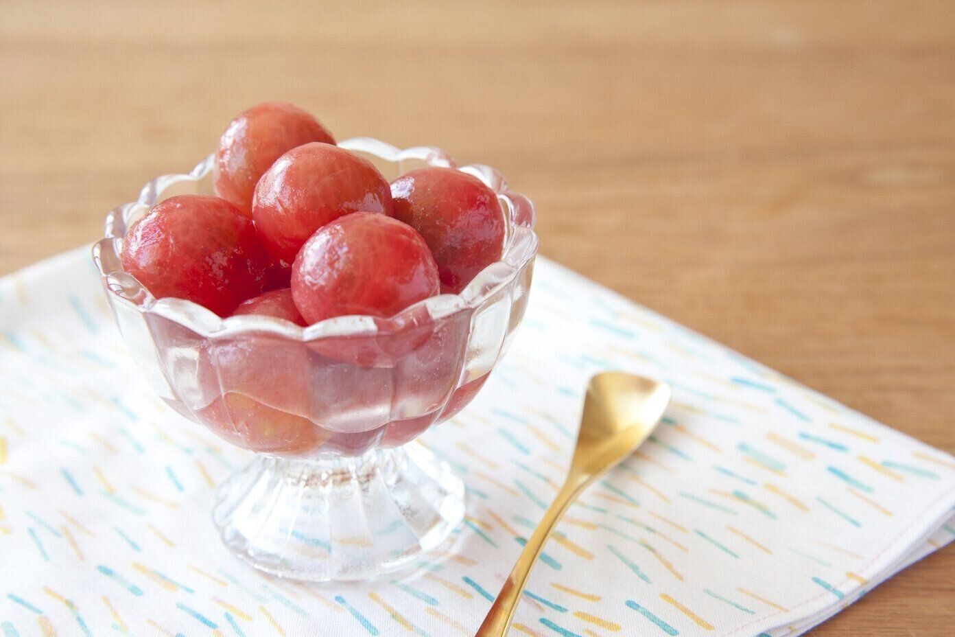 トマトのしゅわしゅわマリネ