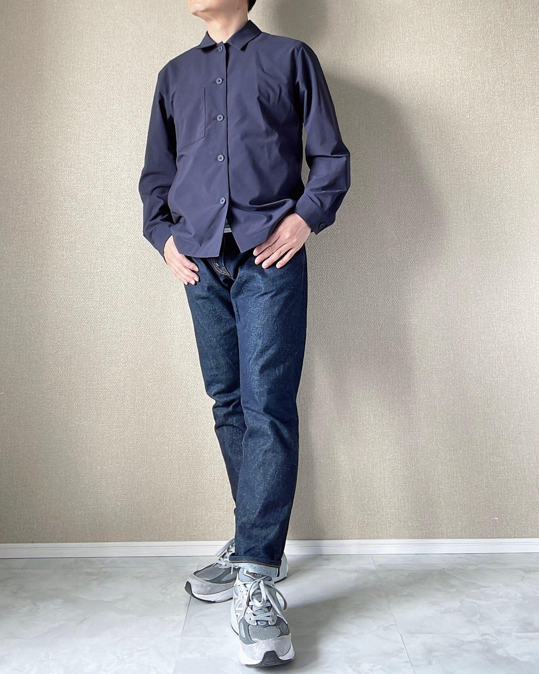 感動シャツジャケット　ユニクロ