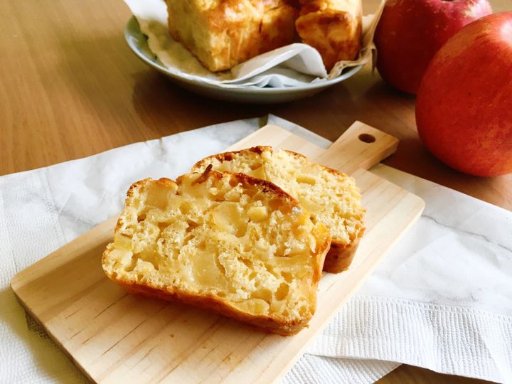 バター不使用で楽らく ちょっと菓子パン風で腹持ちバッチリ りんごケーキ サンキュ バター不使用で楽らく ちょっと菓子パン風で腹持ちバッチリ りんごケーキ サンキュ