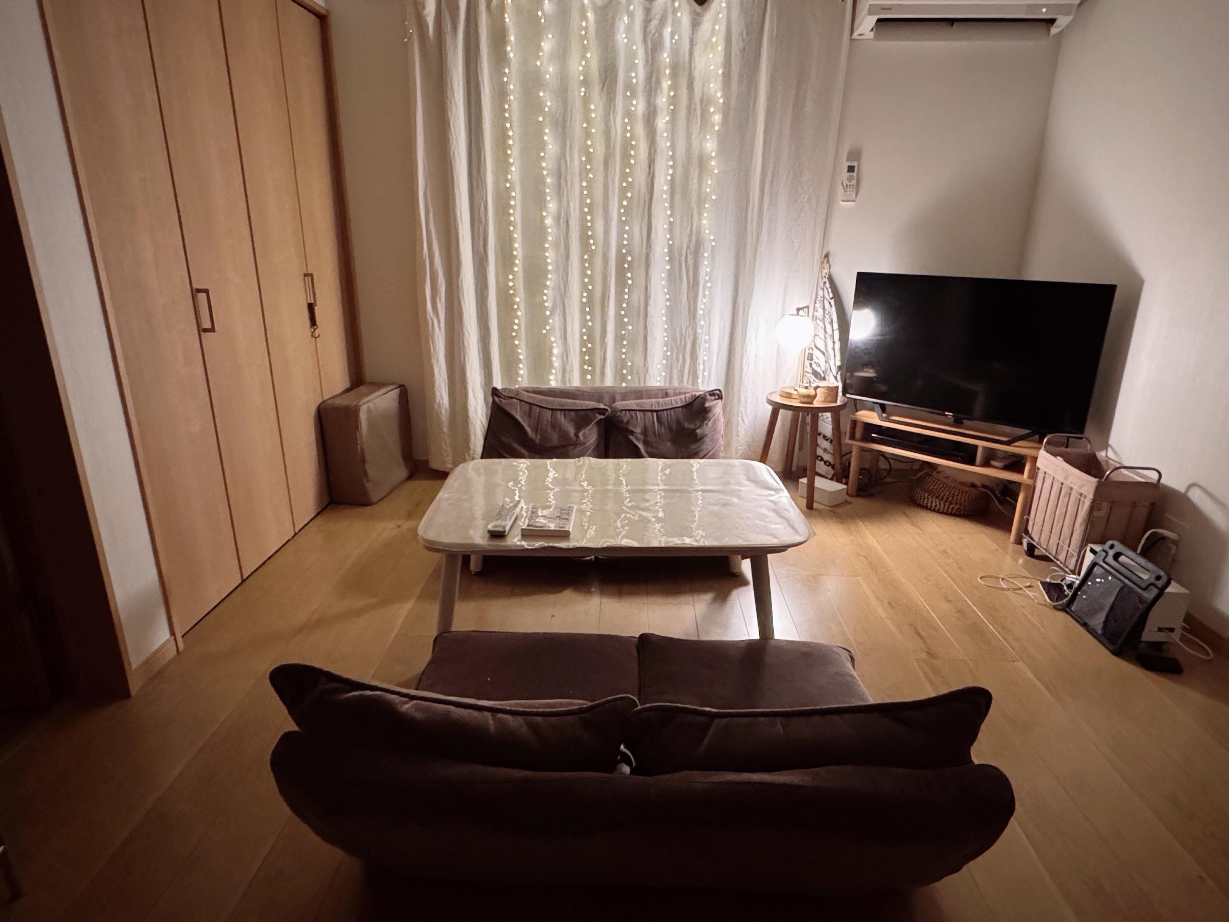 3．就寝前に軽く片づける