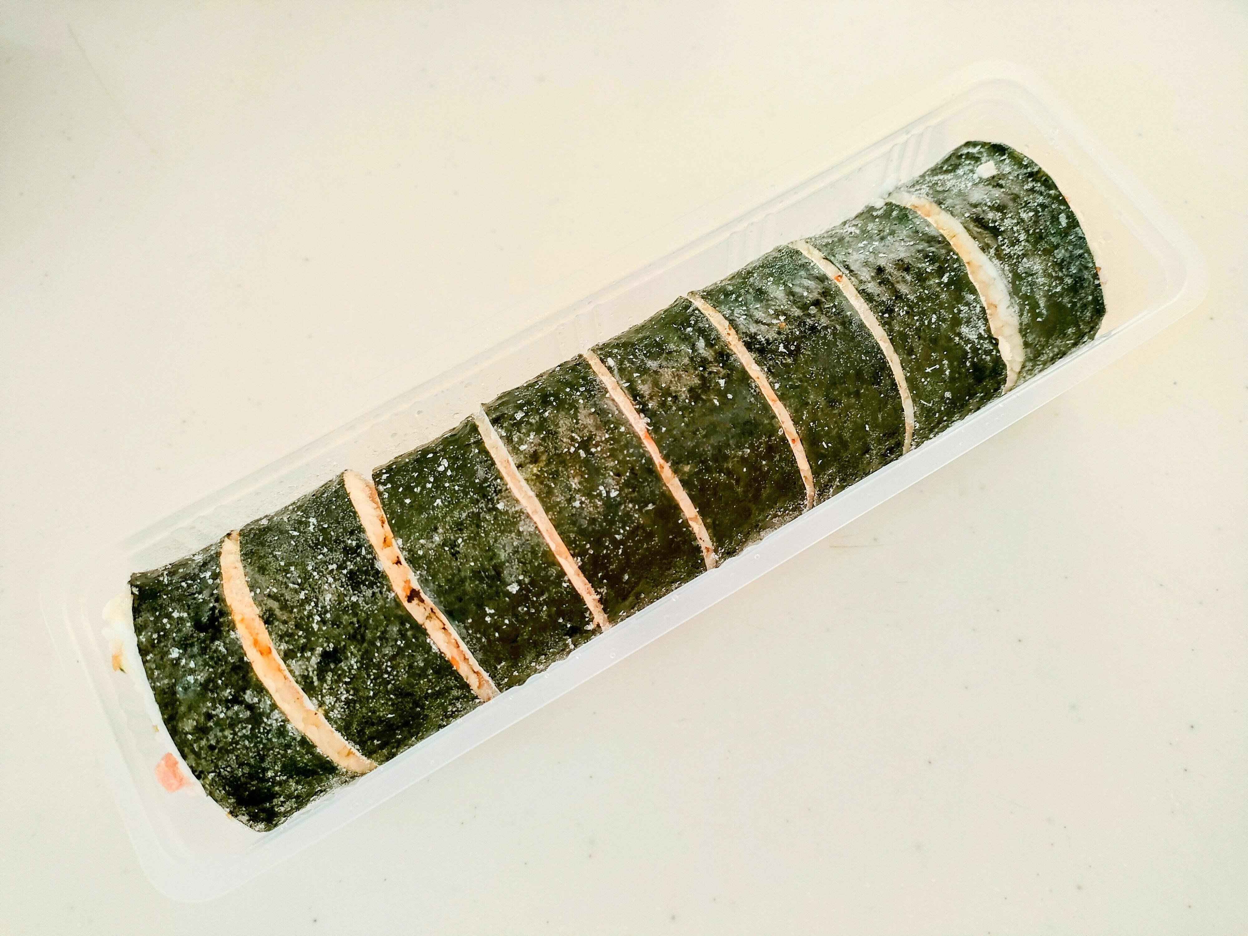 冷凍されたキンパ