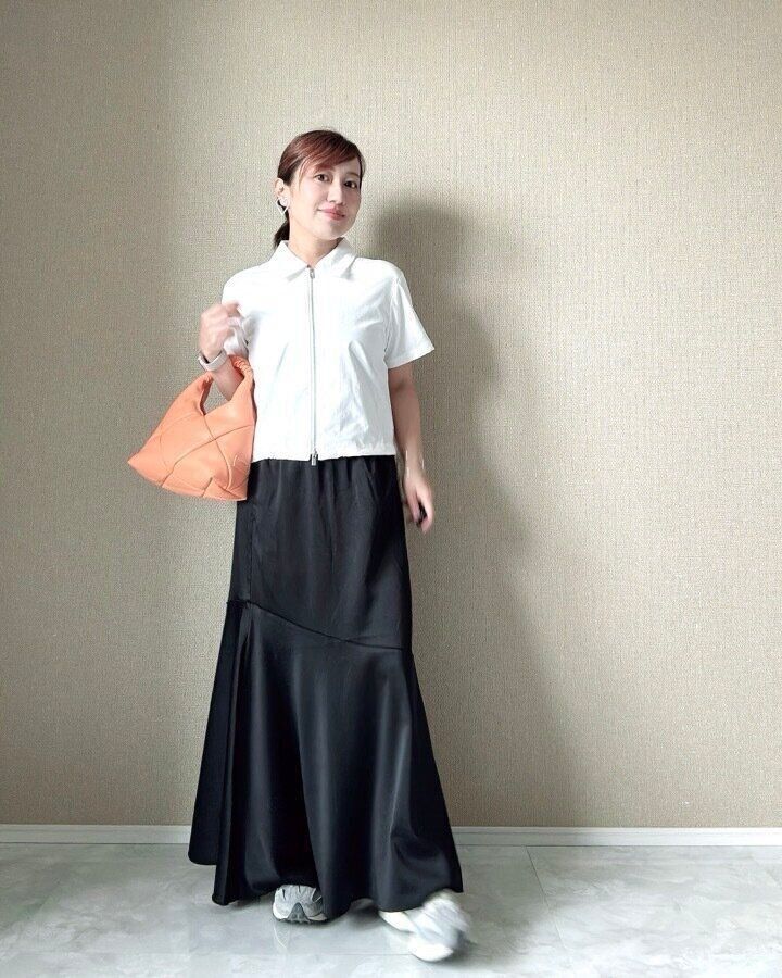 GU フロントジップシャツ