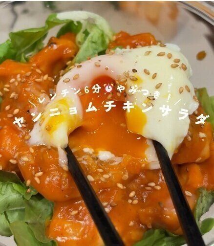 ダイエット中のヤンニョムチキン