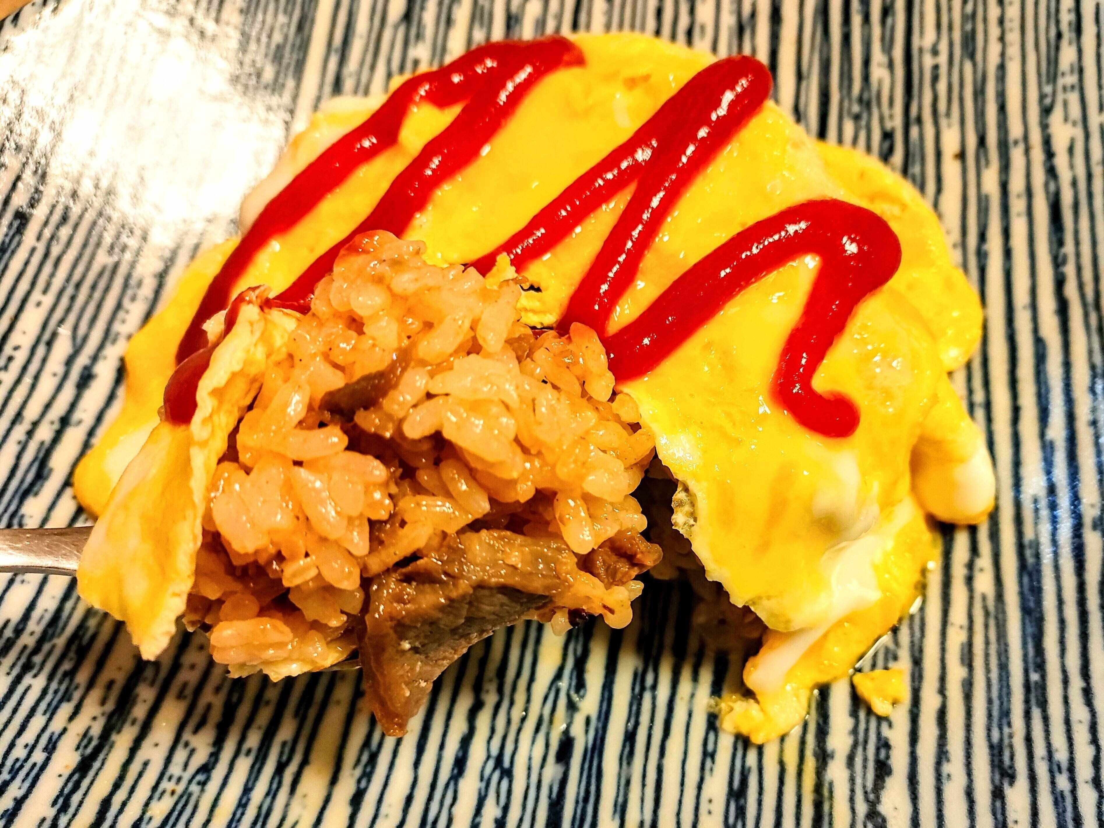 プルコギビーフオムライス