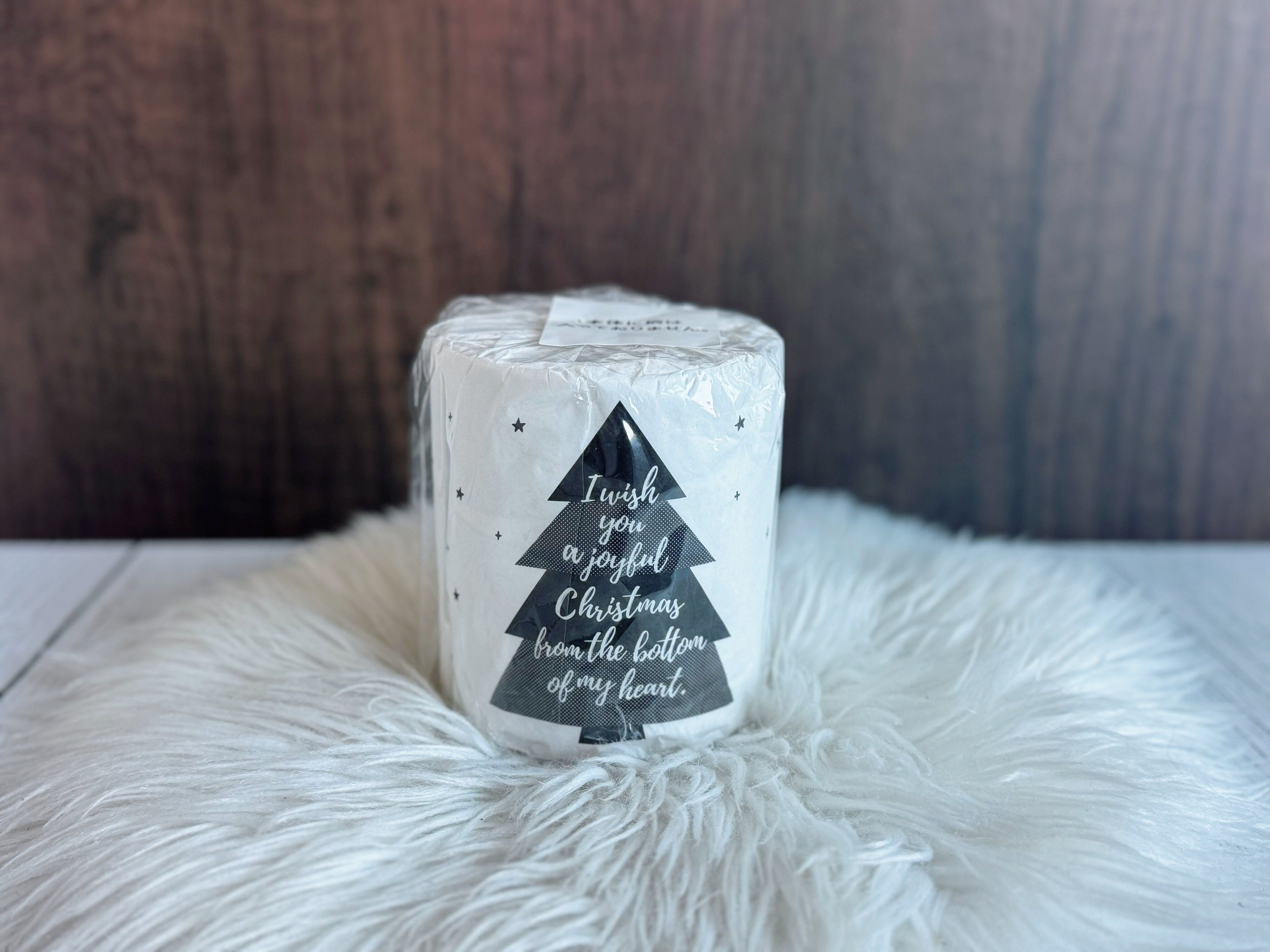 1．トイレットペーパー 個包装 大人クリスマス