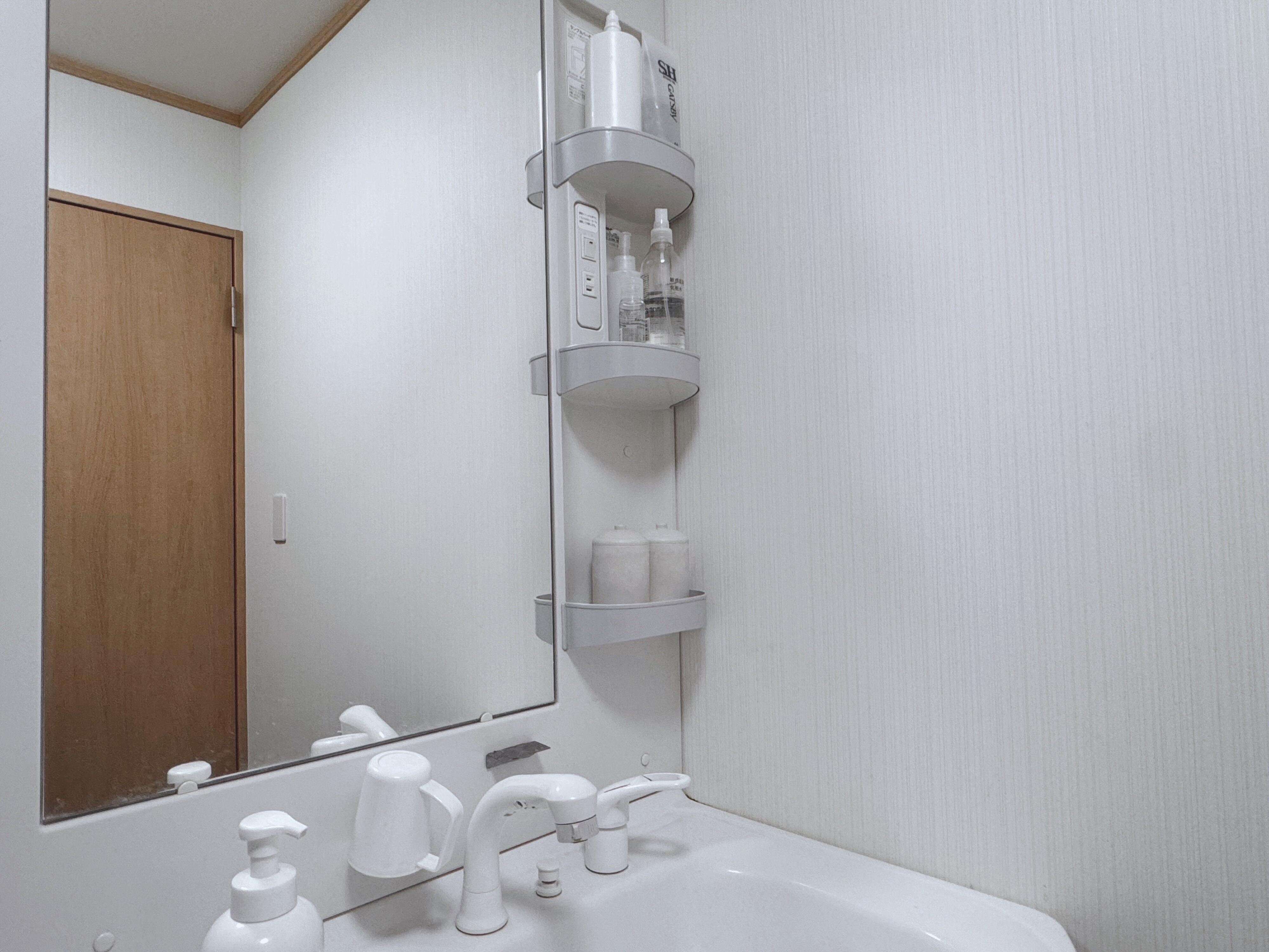 【シンプル洗面収納】フルオープンでもあきらめない！出しっぱなしでもスッキリさせるテク3選