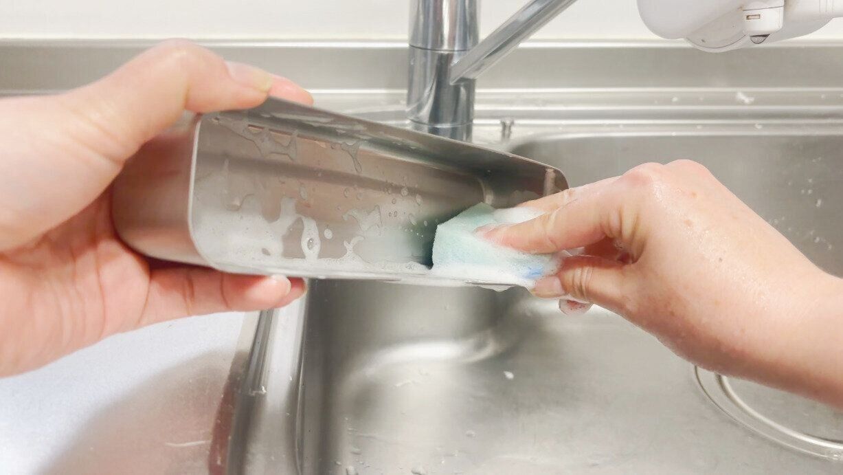 隅まで楽に洗える