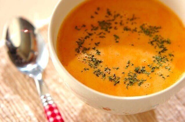 コク旨！赤パプリカのポタージュ