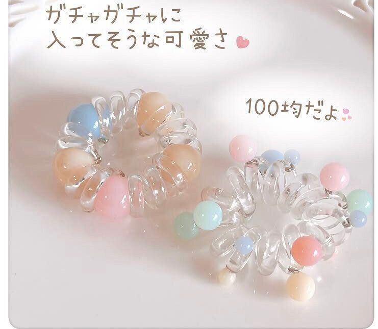 クリアーヘアゴム