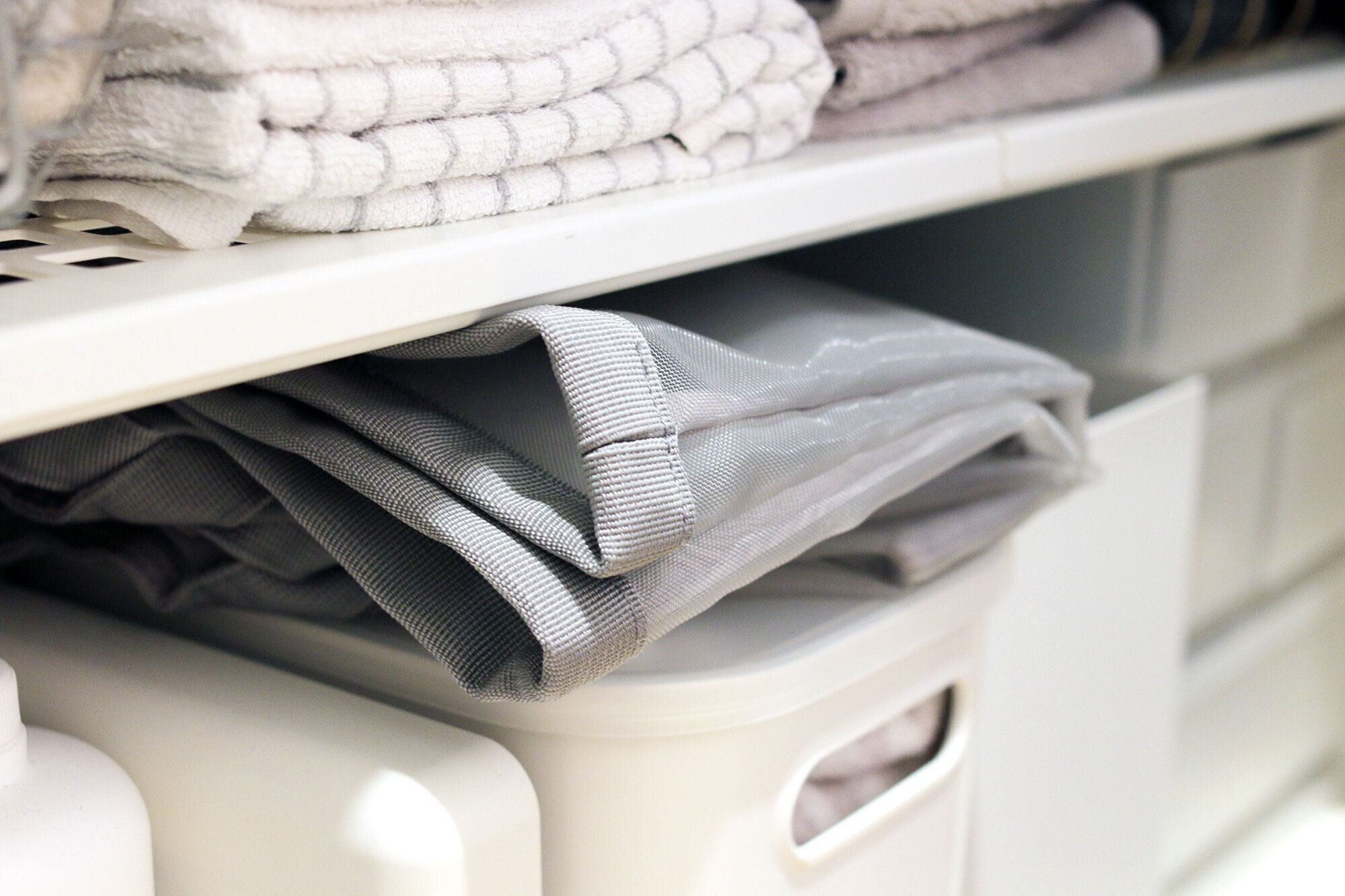 無印良品　メッシュランドリーバッグ