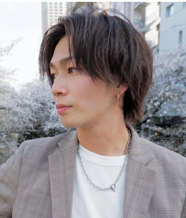 メンズ髪型ウルフ 22最新 時代に合わせて変化し続けている クールなウルフヘアカタログ サンキュ