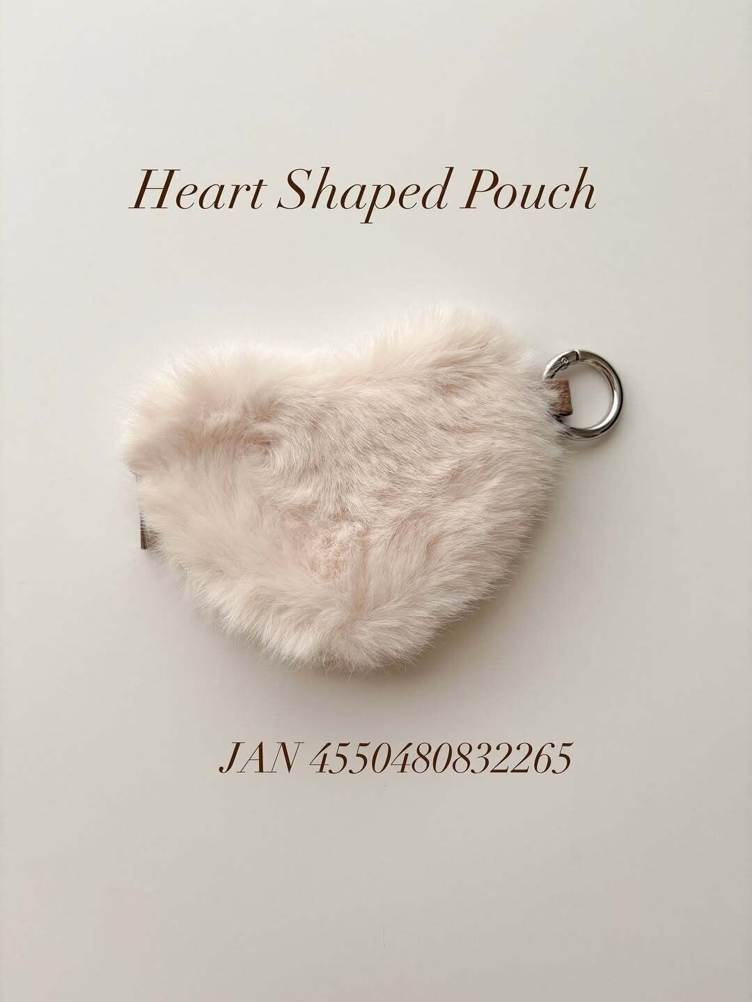 【ダイソー】これからの季節にぴったりなハート型ポーチ