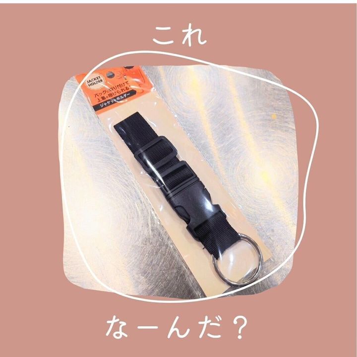 【セリア】キーホルダーのようなアイテムが便利すぎて話題