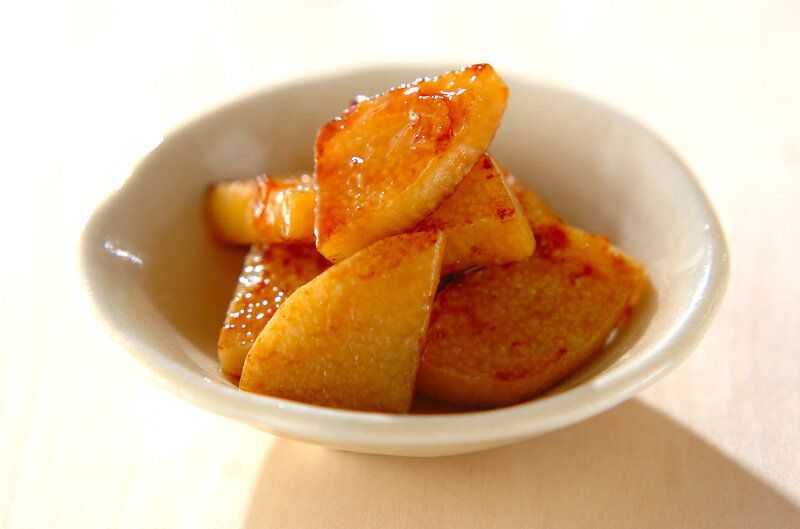 長芋の照り焼き