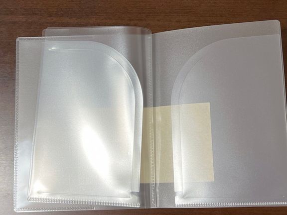 A5サイズのものとA4サイズのものが一緒に収納できる!