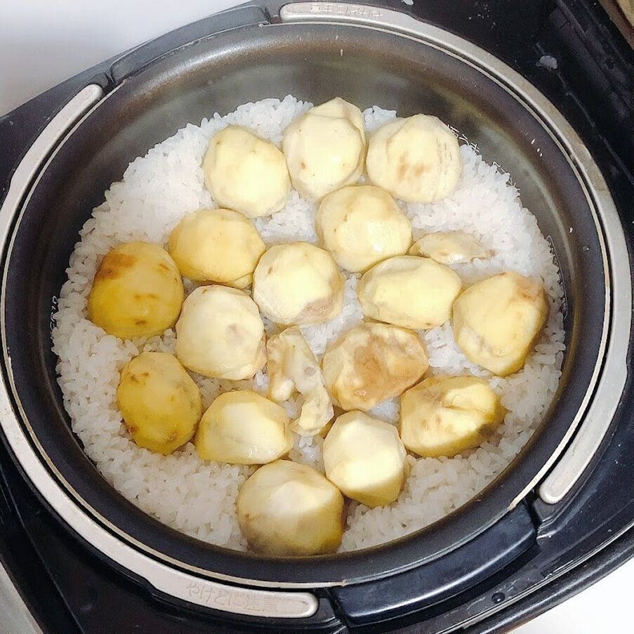 旬の時期に1度は食べたい栗ご飯 技ありグッズ で簡単に サンキュ