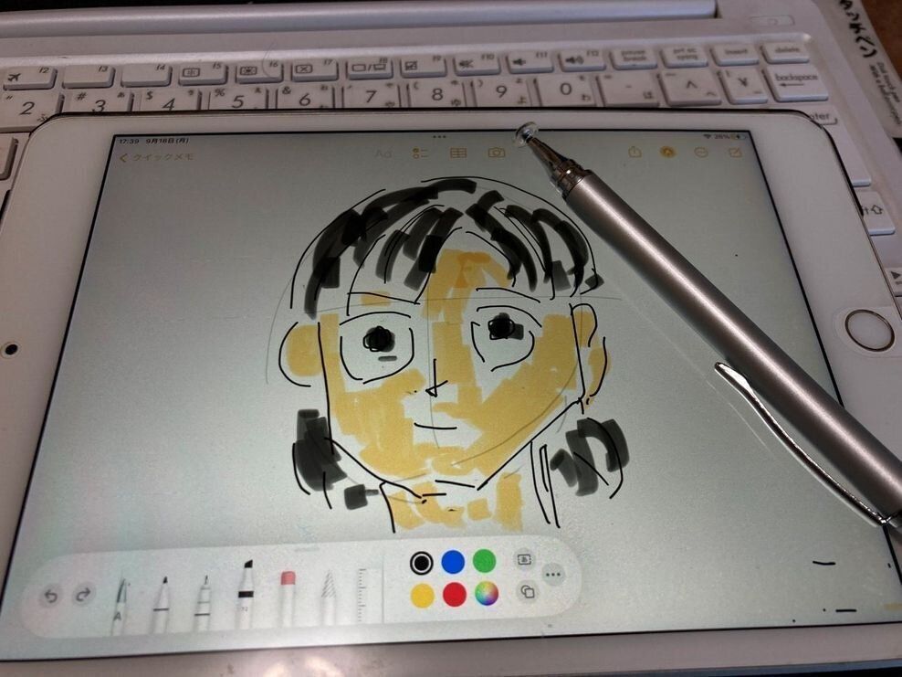 おすすめ2：お絵描きに最強！「ディスクタッチペン」