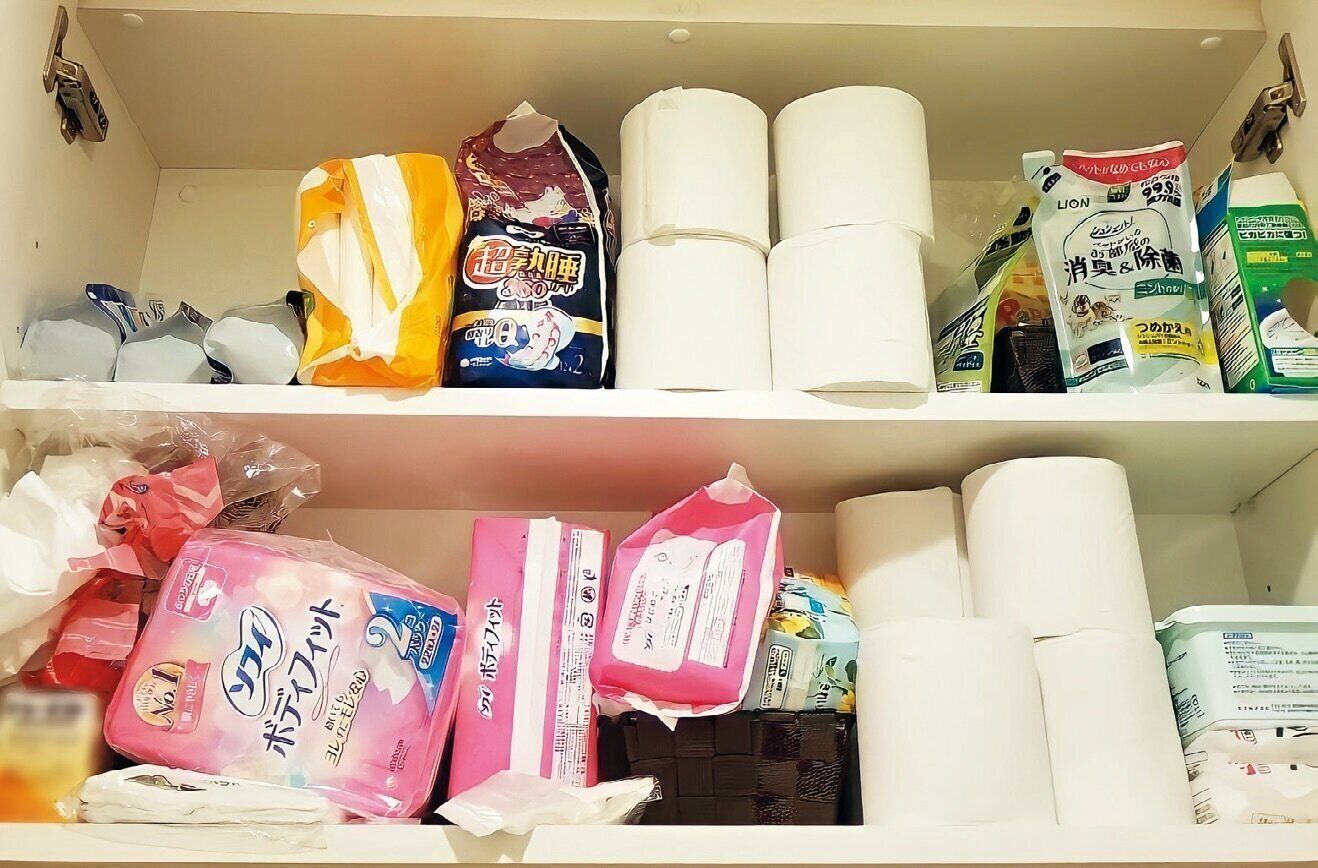 ユーミン様 オーダートイレットペーパー入れ、ナプキン入れ完成品