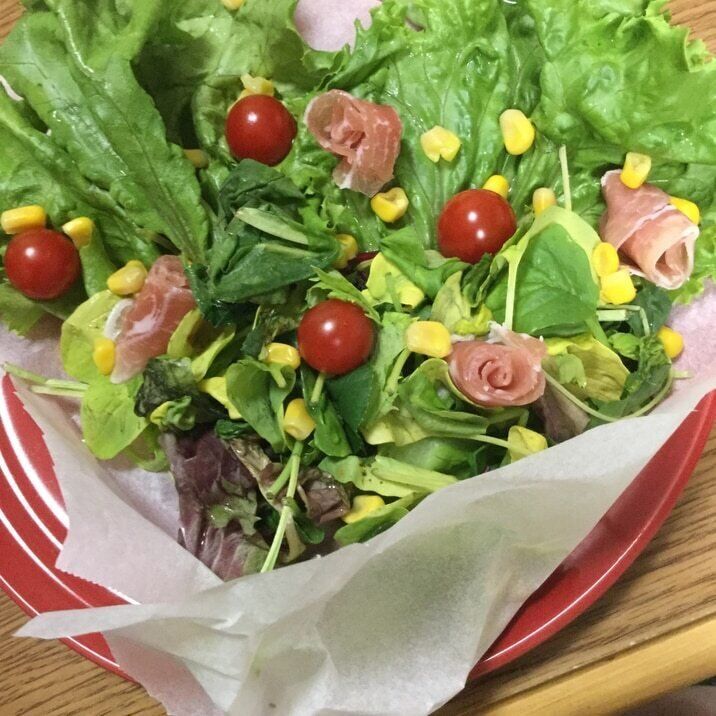 花束サラダ 