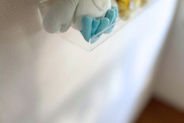 飾る収納のための棚