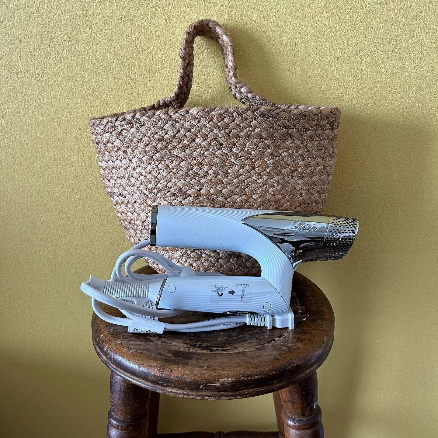 カゴバッグを使って簡単に吊るす収納！