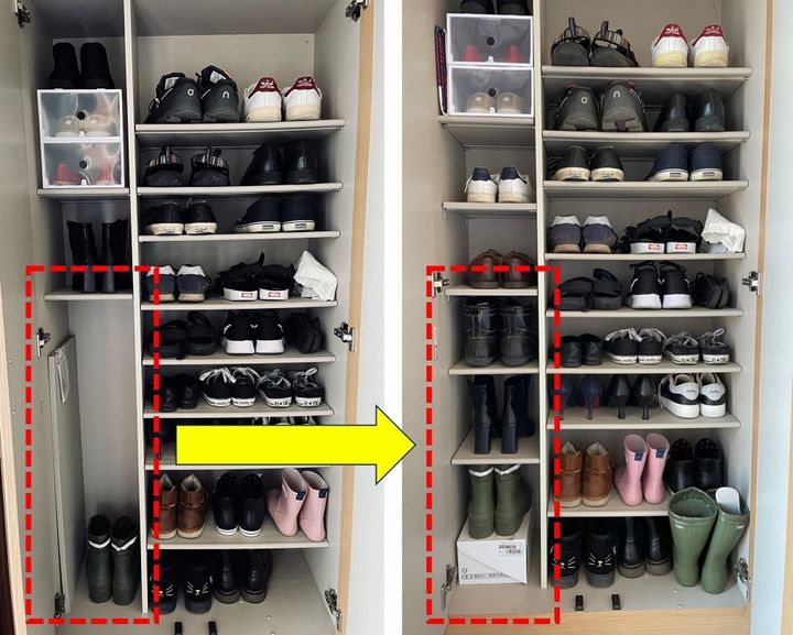 玄関の収納スペースを倍にする方法は?整理収納アドバイザーおすすめグッズ&アイデアを大公開