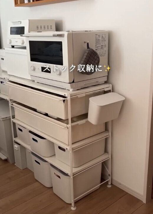 【無印良品】蓋を追加すれば食品ストック収納にもオススメ