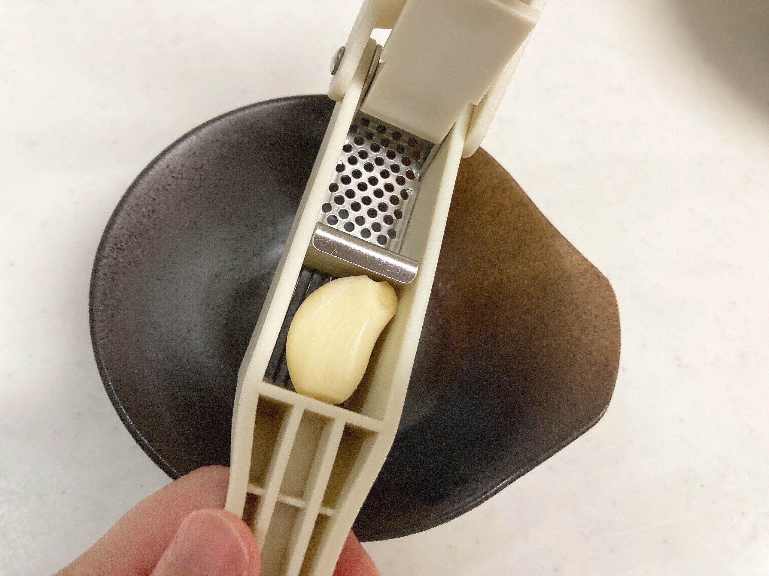 3COINS ガーリックプレス＆スライサー