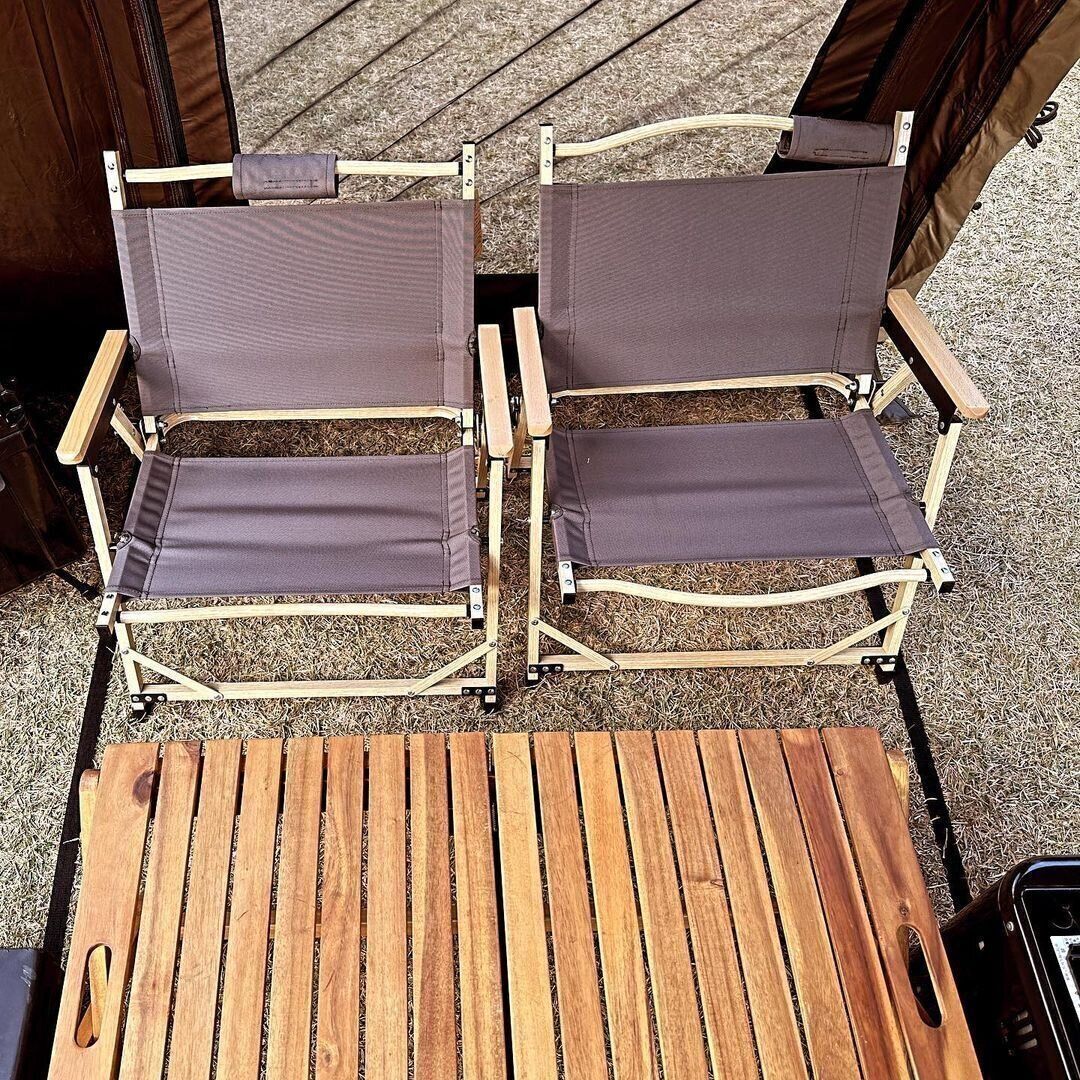 ワークマンの「燃え広がりにくいキャンピングチェア」