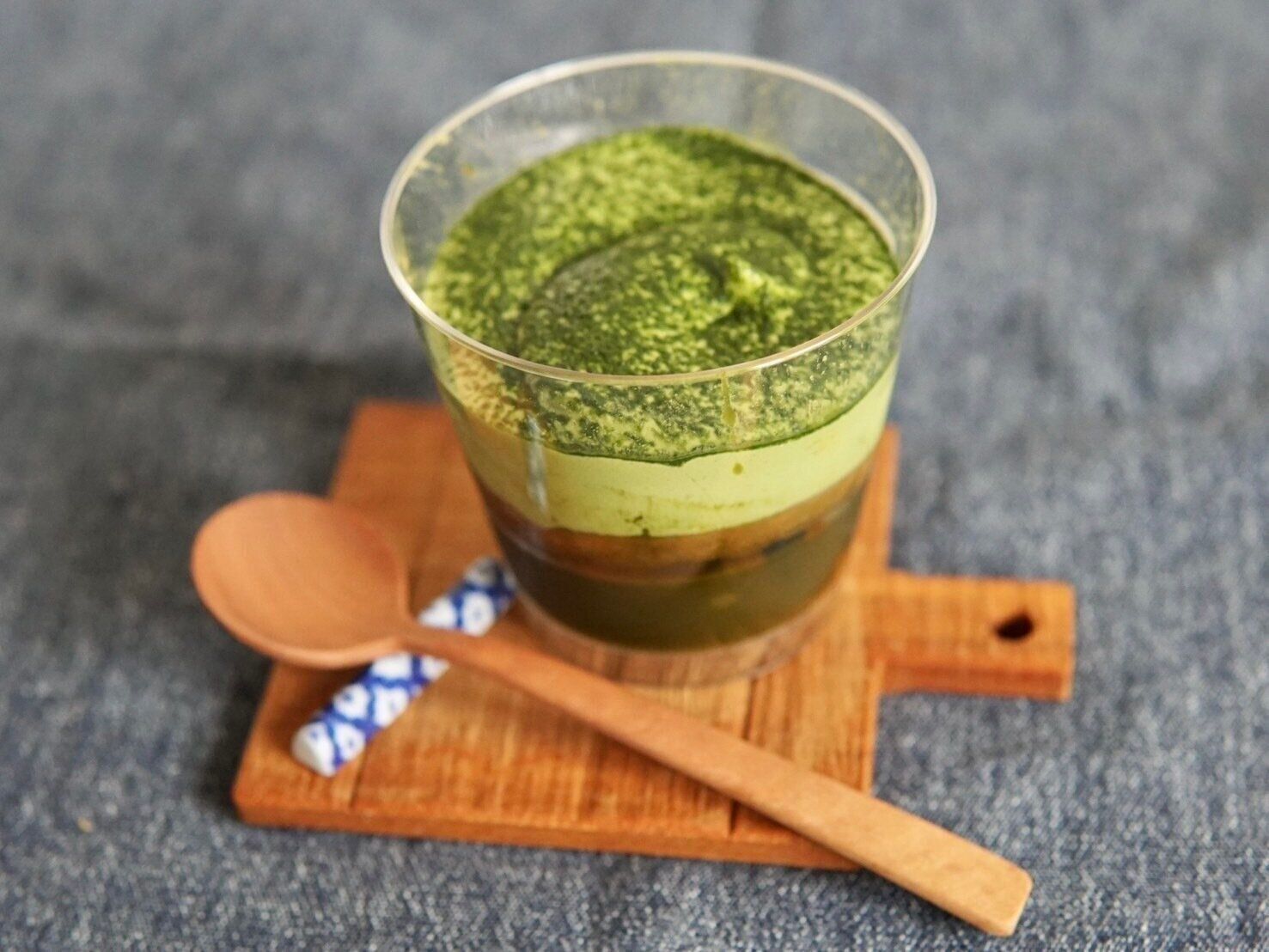 とろける抹茶ティラミス(宇治抹茶わらび)